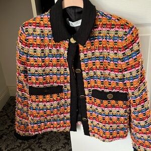 Zara brand new boucle jacket.